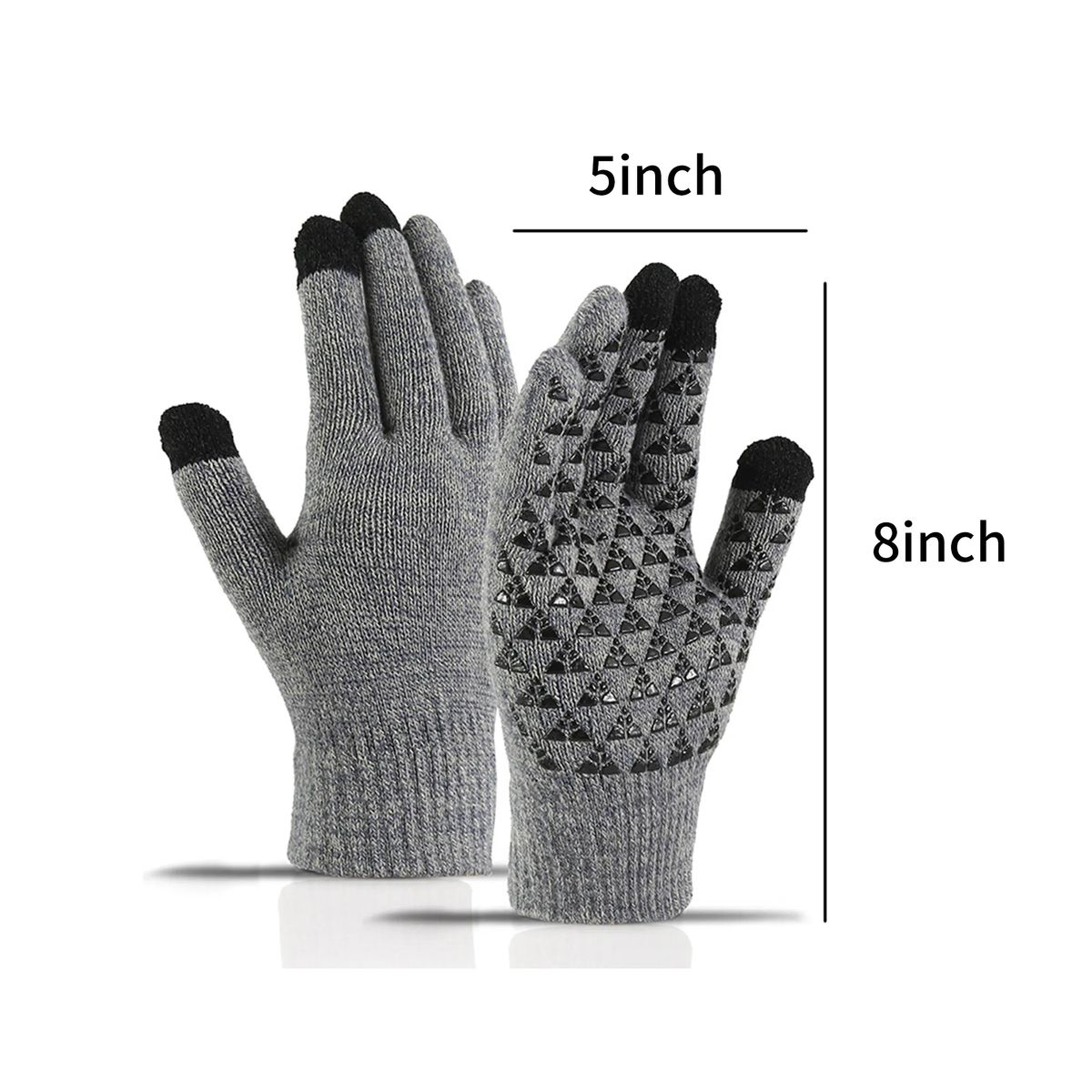 Acrylic Touchscreen Gloves with Soft Lining 4