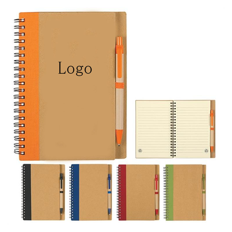 Spiral Notebook W/ Pen 4