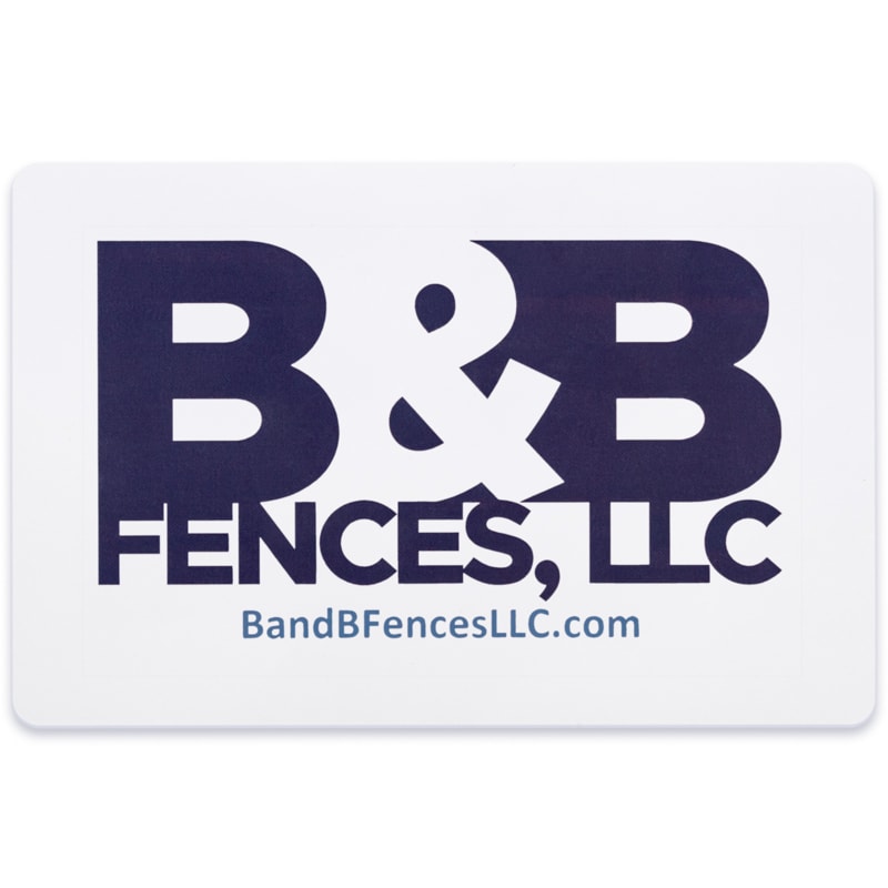 Full Color Printed PVC Cards - 4 X 6 Inch 9