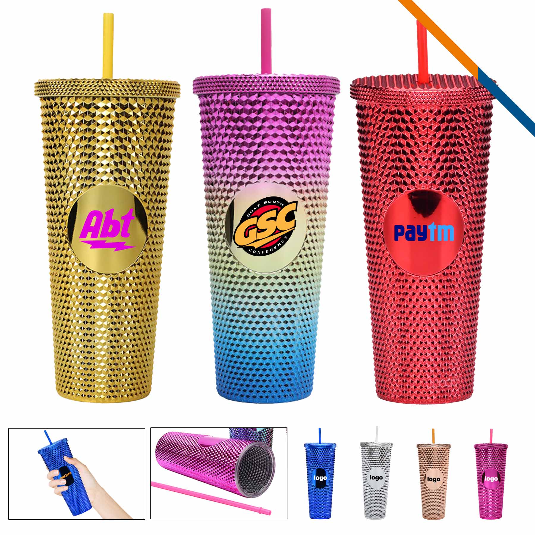 Kieto Plastic Tumbler - 24 Oz. 9