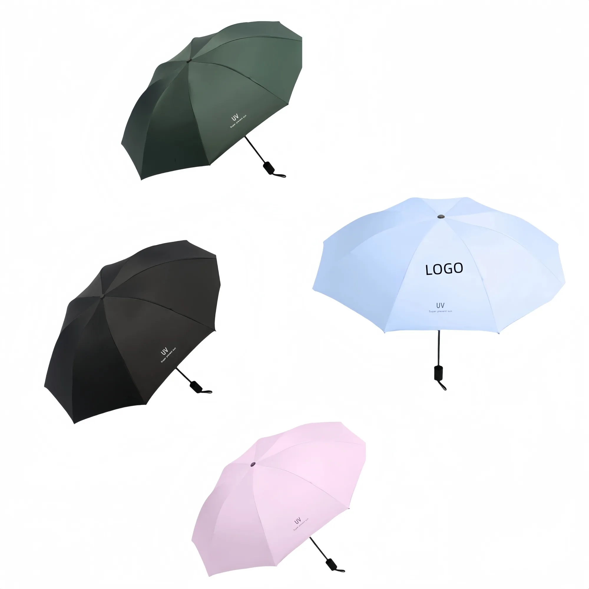 Foldable Umbrella For Both Cloudy And Sunny 1