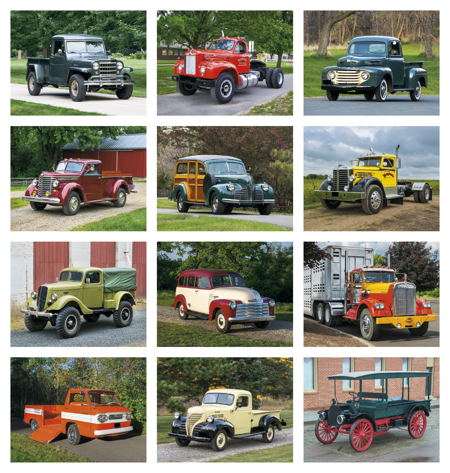 Triumph® Calendars Antique Trucks Calendar 60