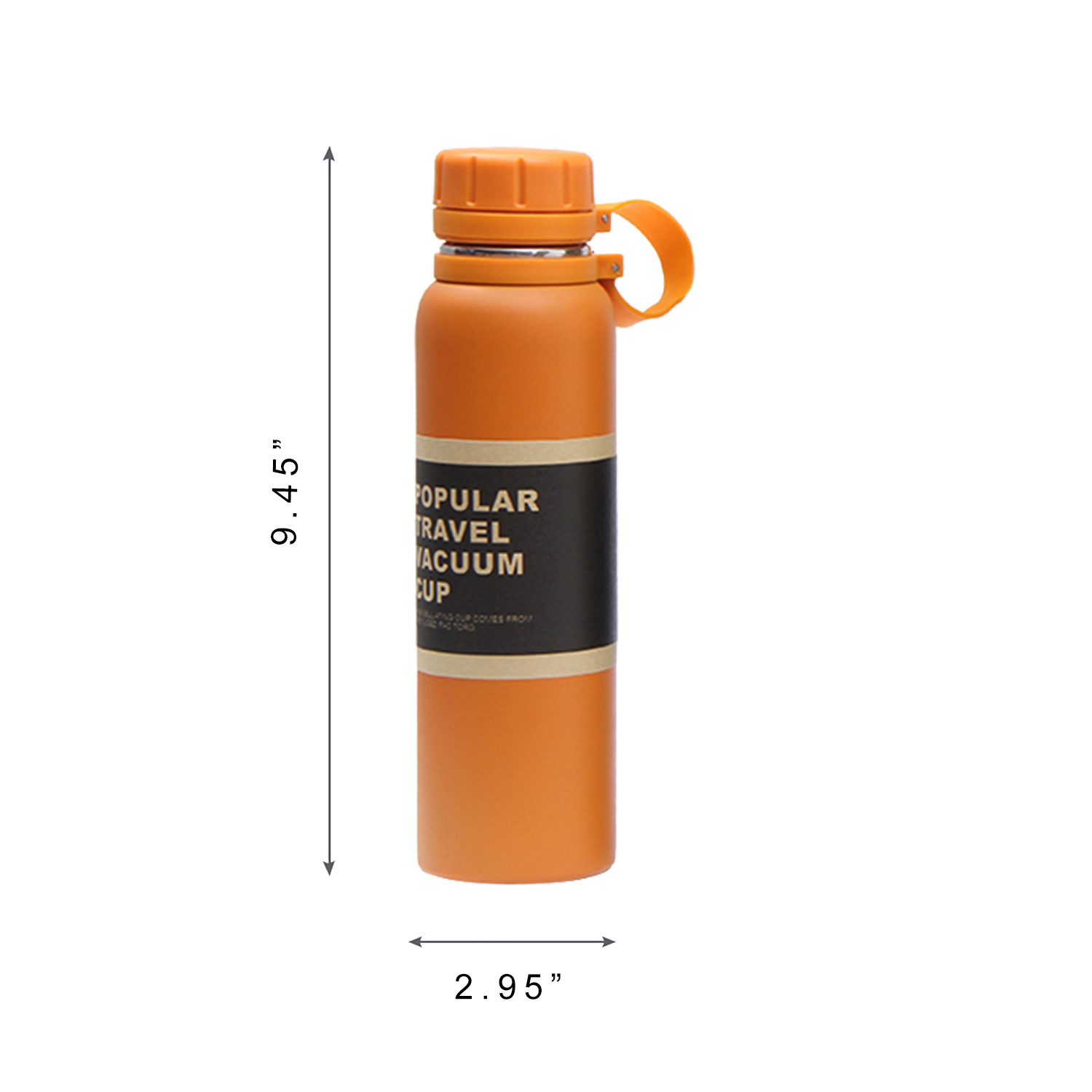 22oz Stainless Steel Insulated Water Bottle, custom water bottle with logo imprint 3
