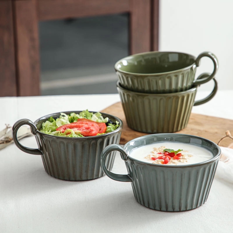 Custom 5.5 Inch Ceramic Dessert Bowls 8
