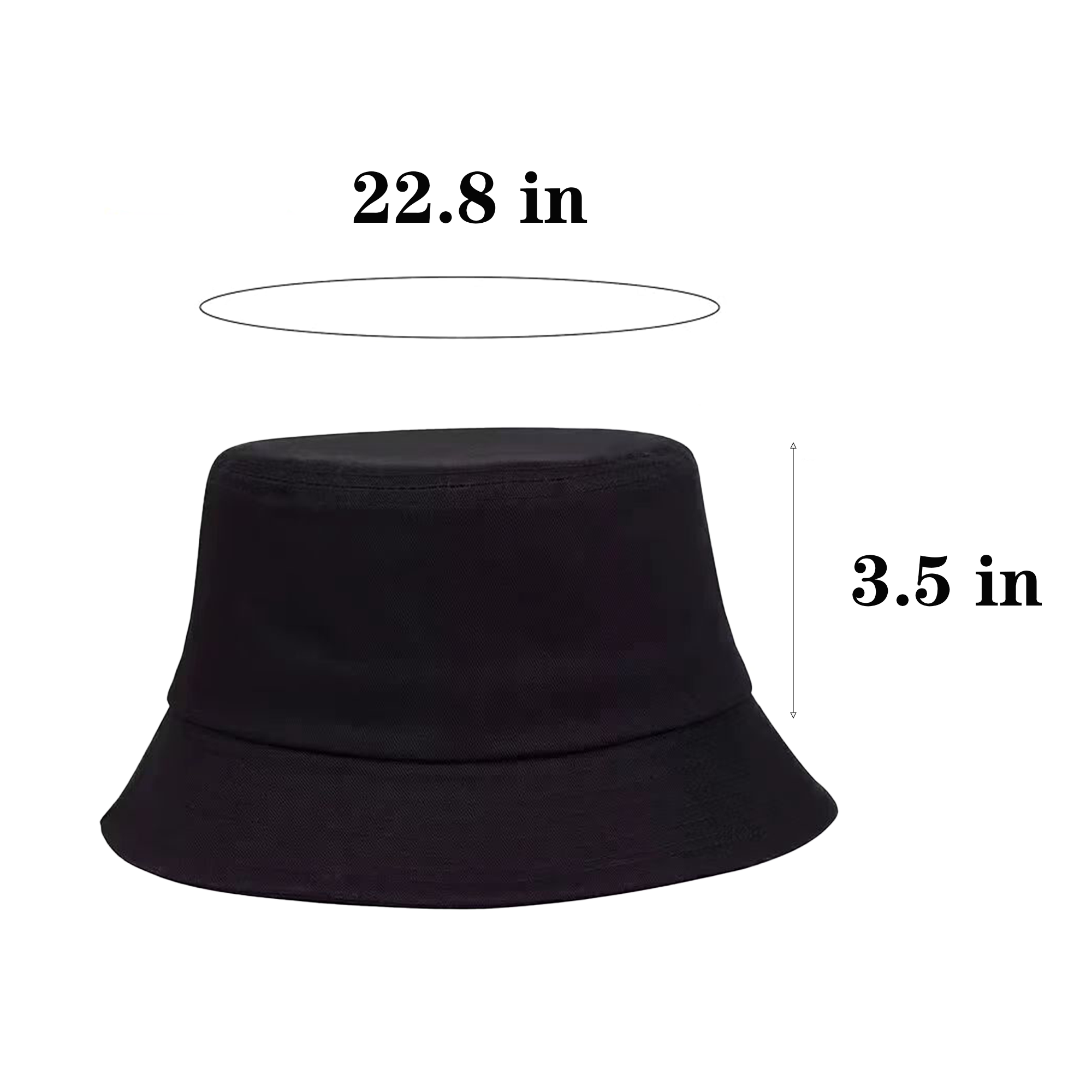 Cotton Bucket Hat Sun Hat For Beach And Outdoor Travel 3