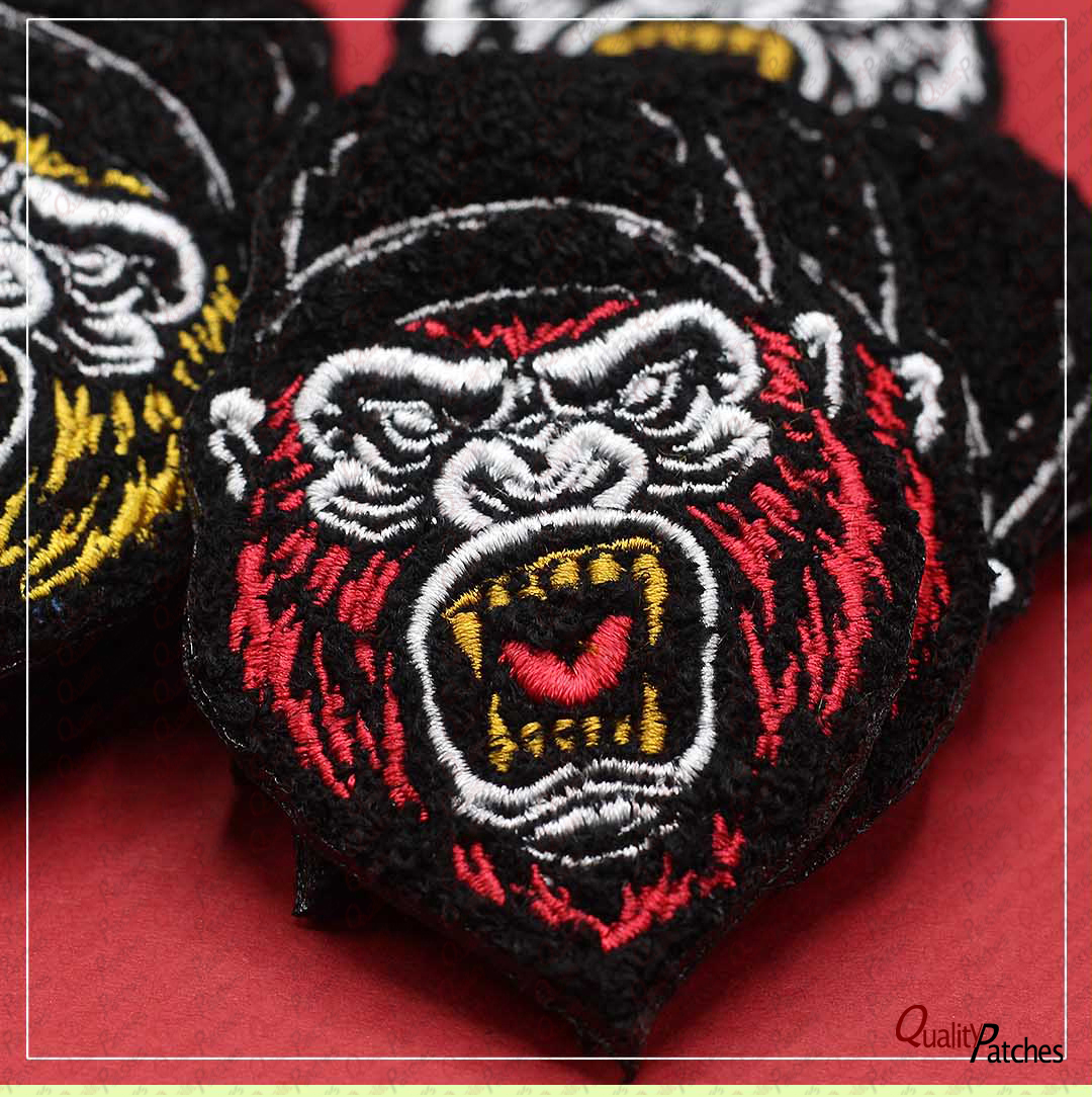 Custom Die Cut Embroidered Patches 57