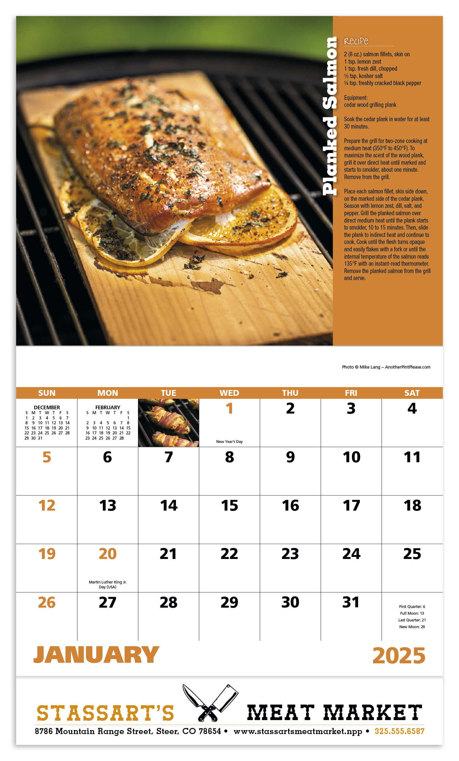 Good Value™ Grilling - Stapled Calendar 35