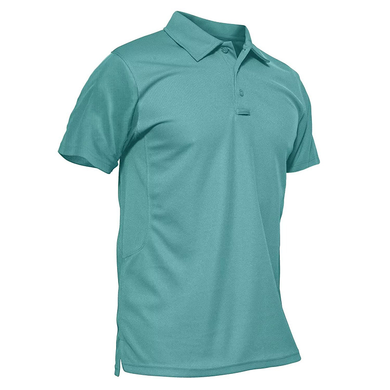 Men's Polo Shirt Quick Dry Performance Short 5