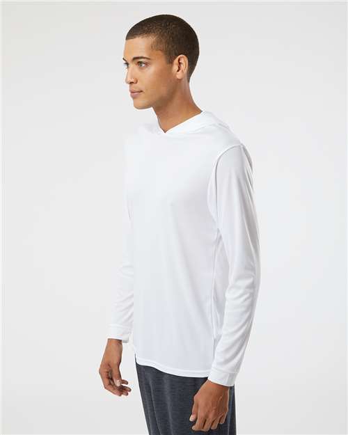 Unisex Bahama Performance Hooded Long Sleeve T-Shirt - 220 129