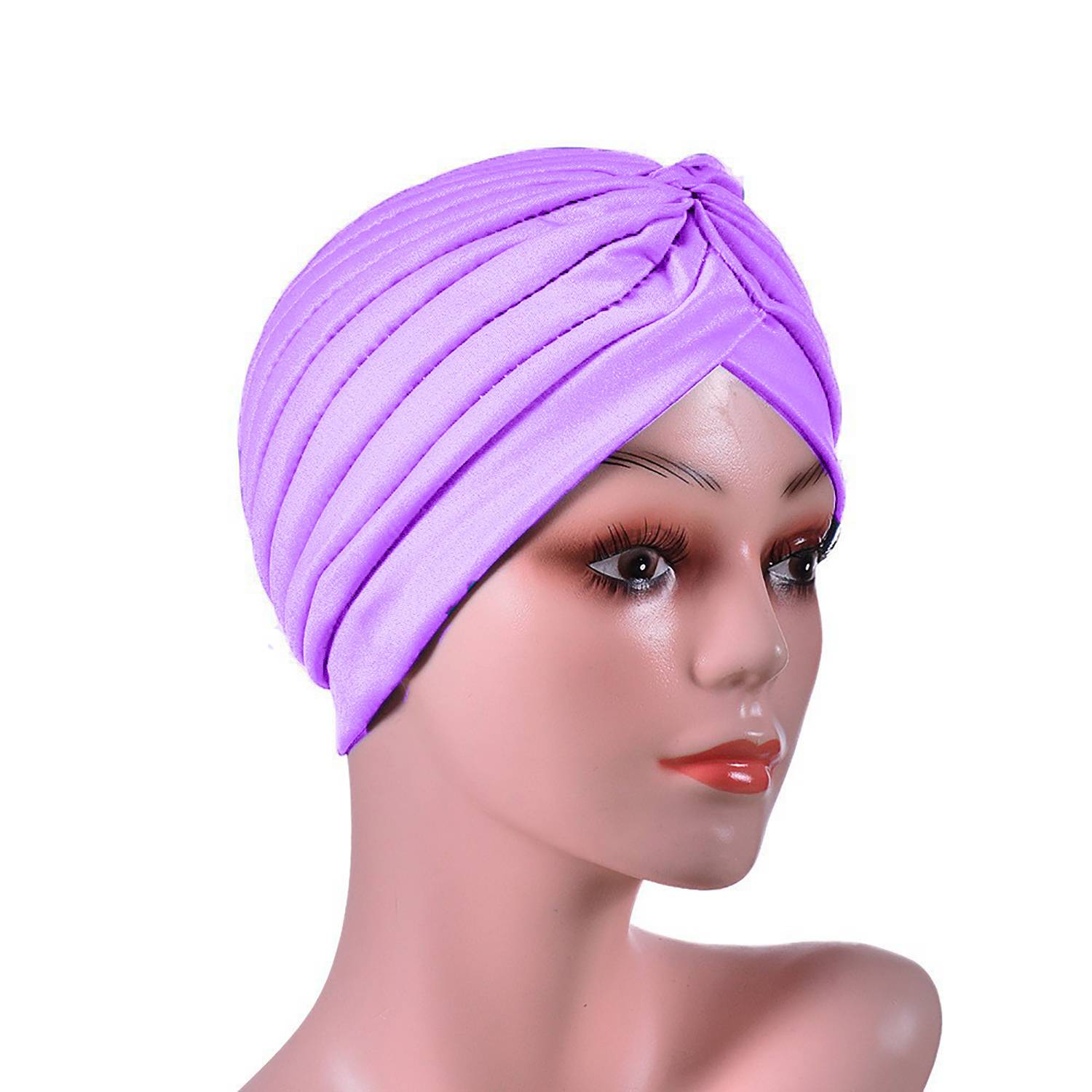 Muslim Women Stretch Turban Hat 7