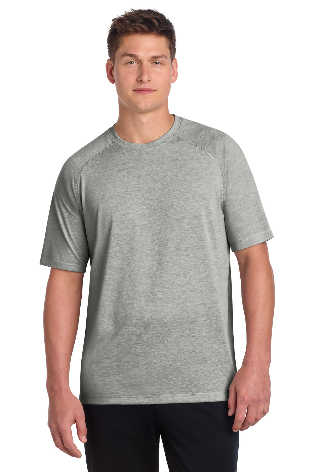 Sport-Tek PosiCharge Tri-Blend Wicking Raglan Tee. ST400 164