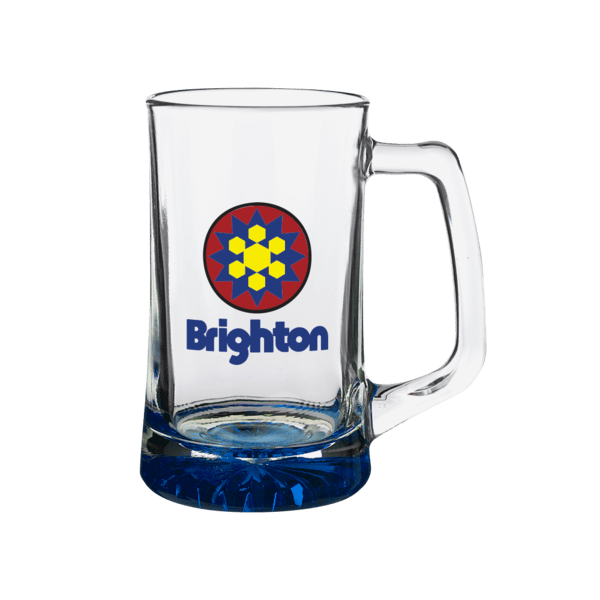 Guzzler 25 oz. ARC Glass Beer Mug 5