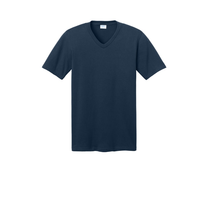 Port & Company Core Cotton V-Neck Tee. 41