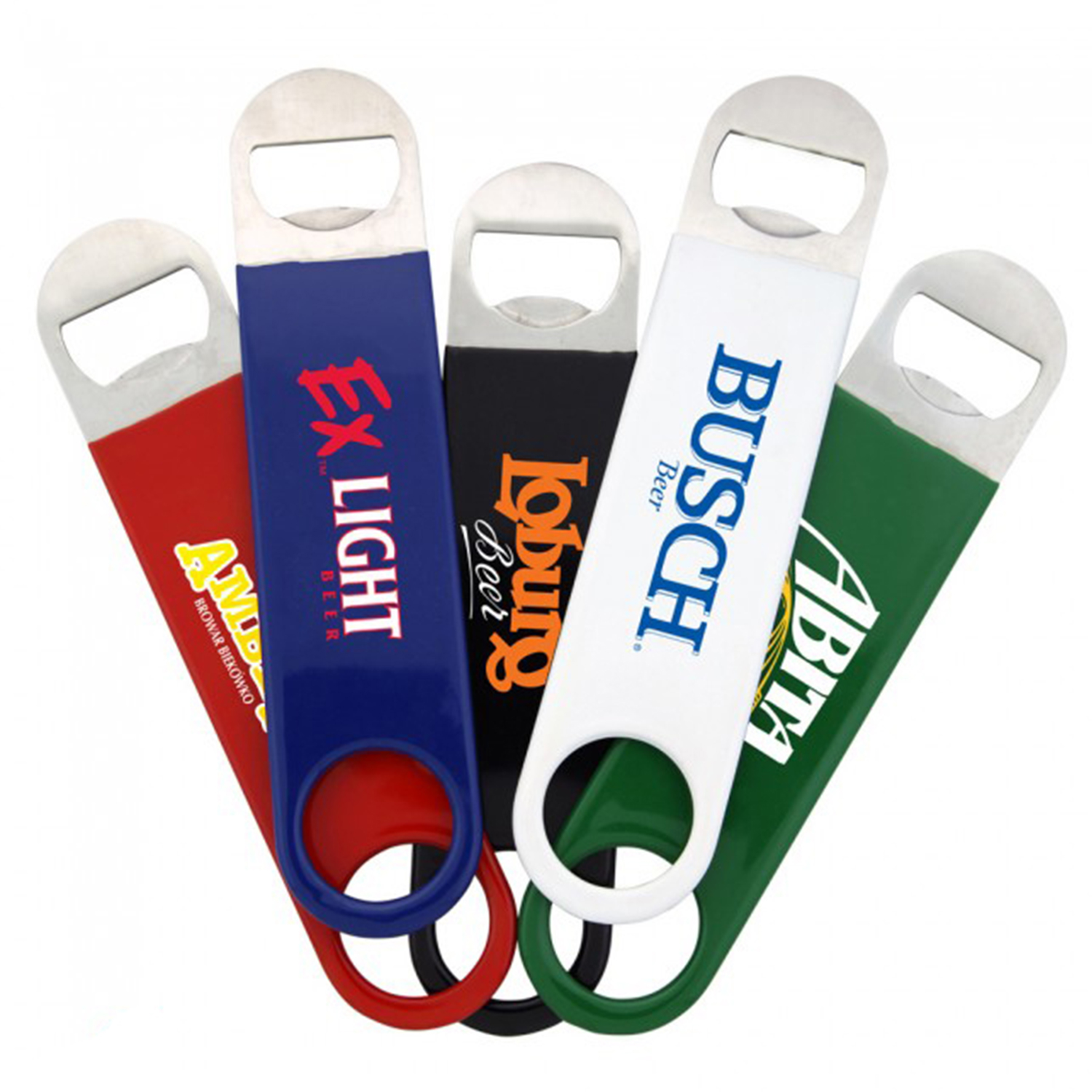 PVC Coated Stainless Steel Bottle Opener 3