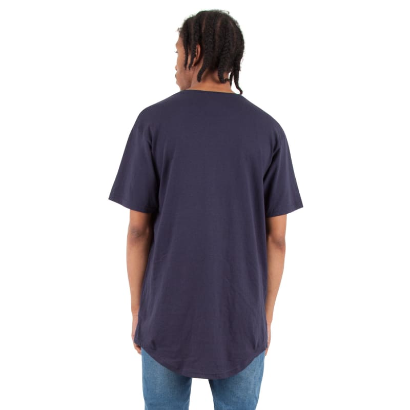 Shaka Wear Adult Curved Hem Long T-Shirt 8