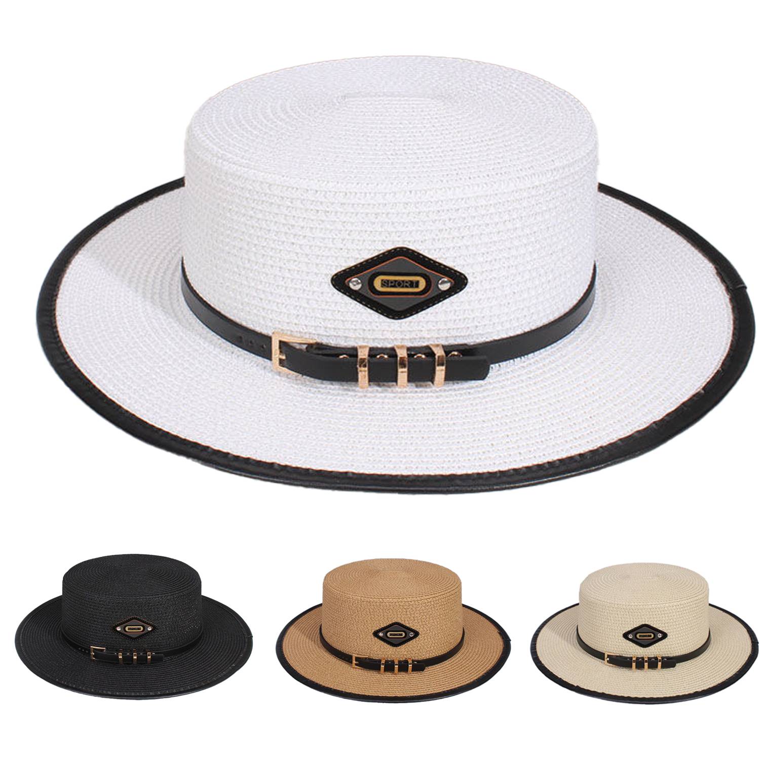 British Flat Sun Hat 4