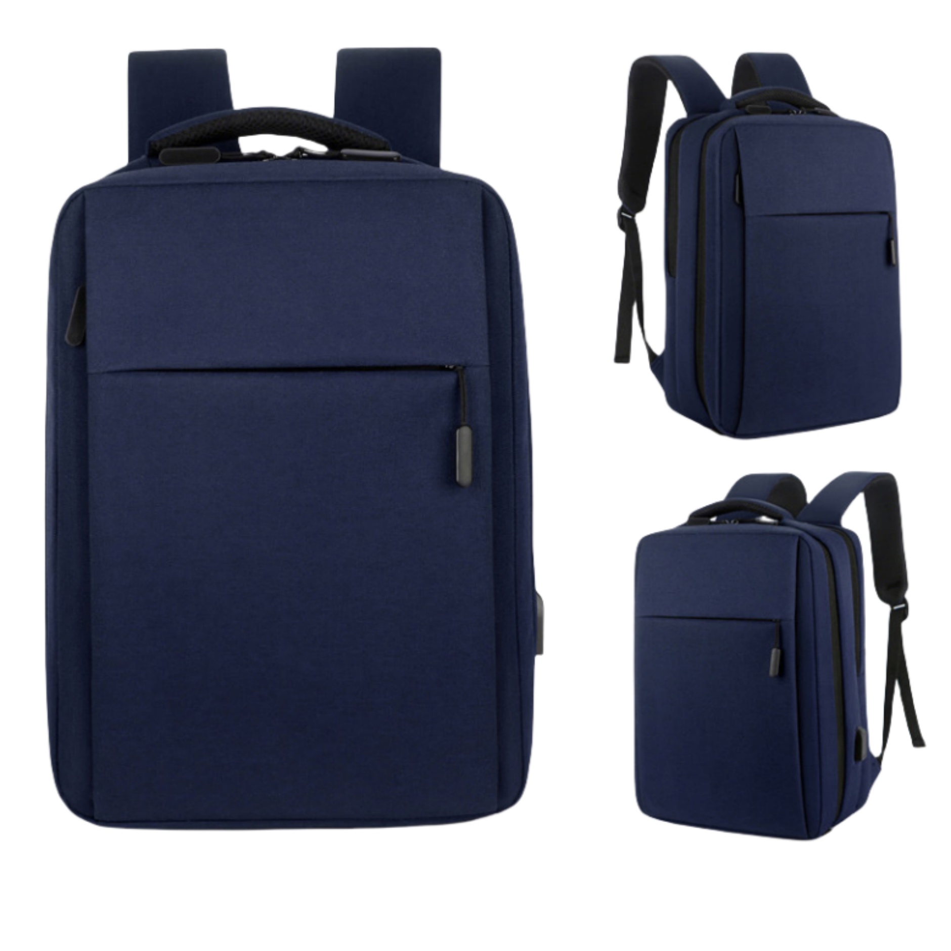 Customizable High End Laptop Backpack Luggage With USB Port - OCEAN 11