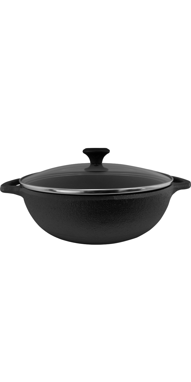 Old Mountain 3 Qt Braiser with Glass Lid 6