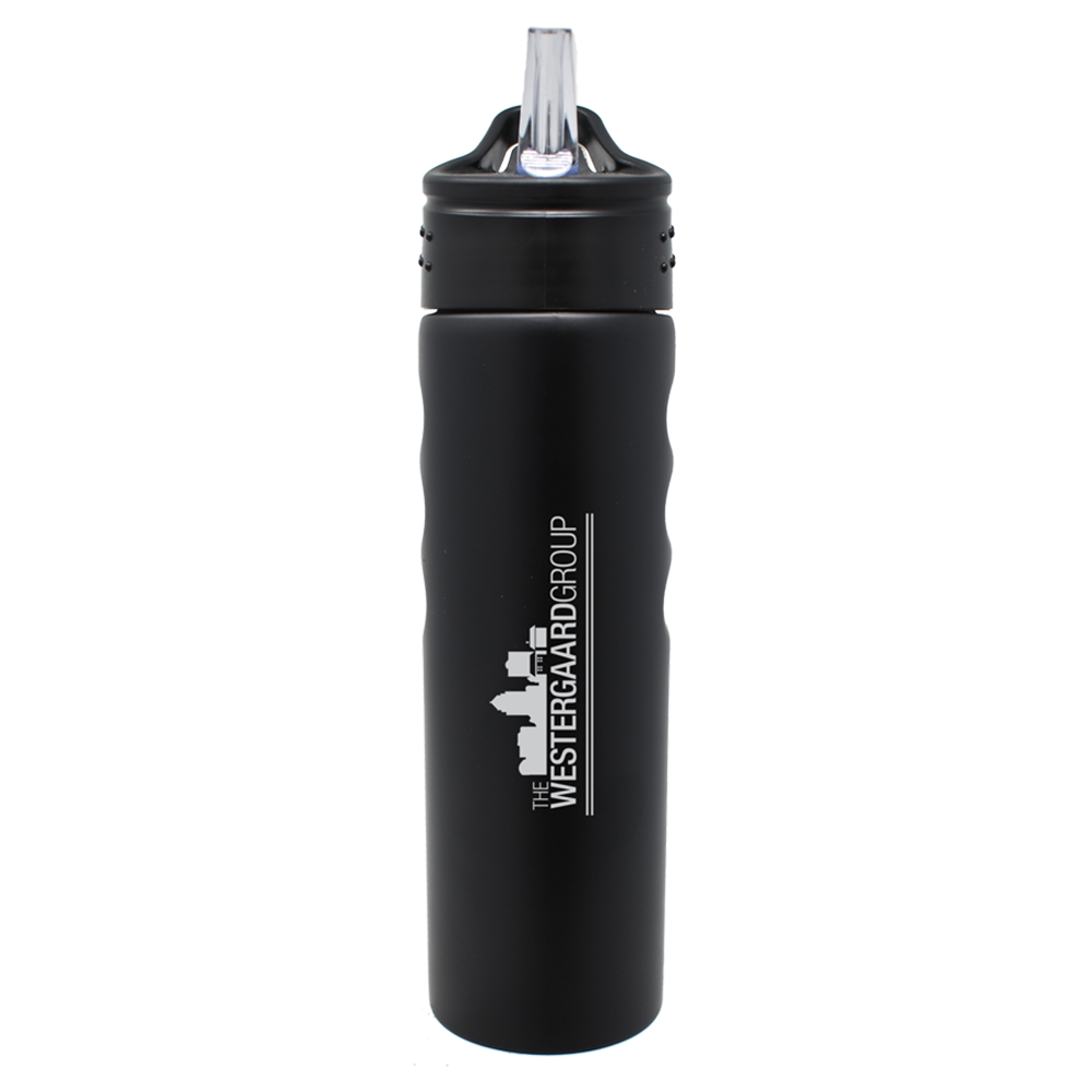 24 oz. Grip Water Bottle, custom water bottle with logo imprint 2