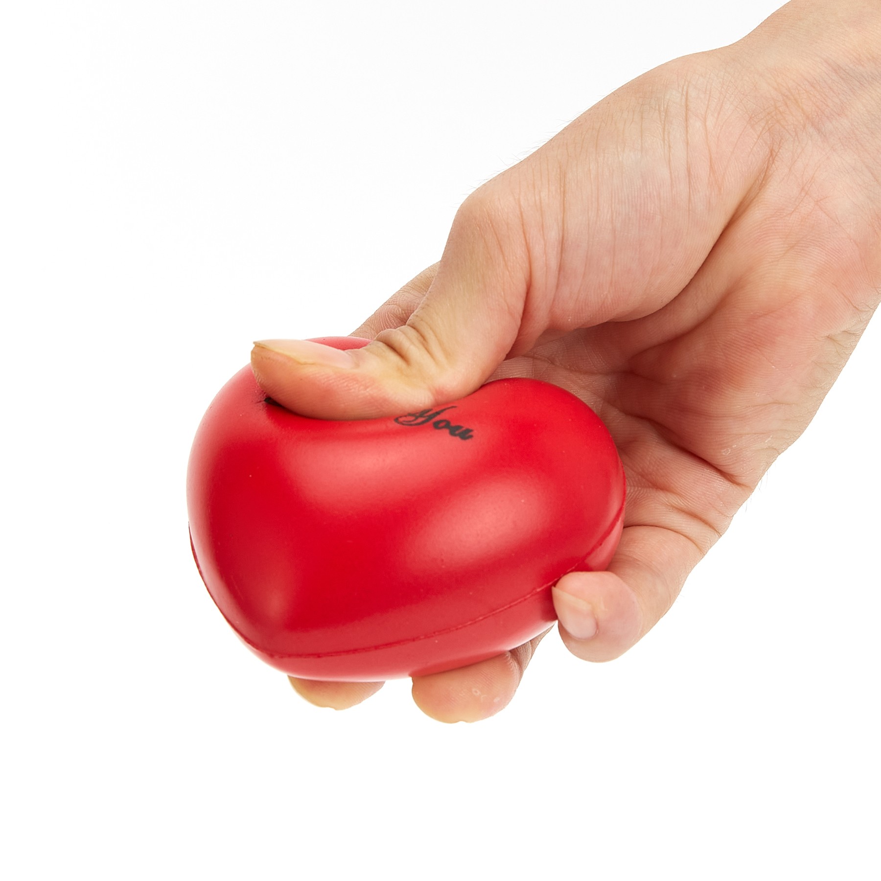PU Heart Shaped Reliever Stress Ball 1