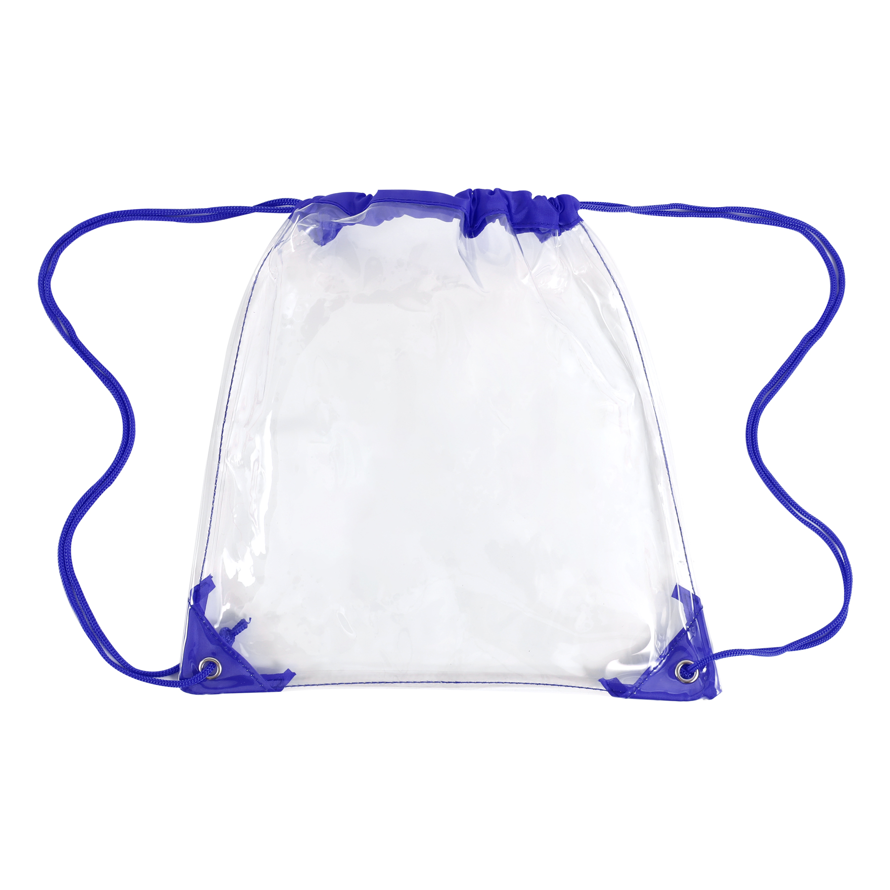 Clear Drawstring Backpack (Ocean) 4