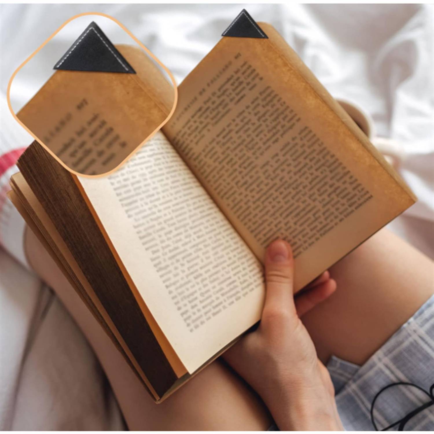 PU leather bookmark 4