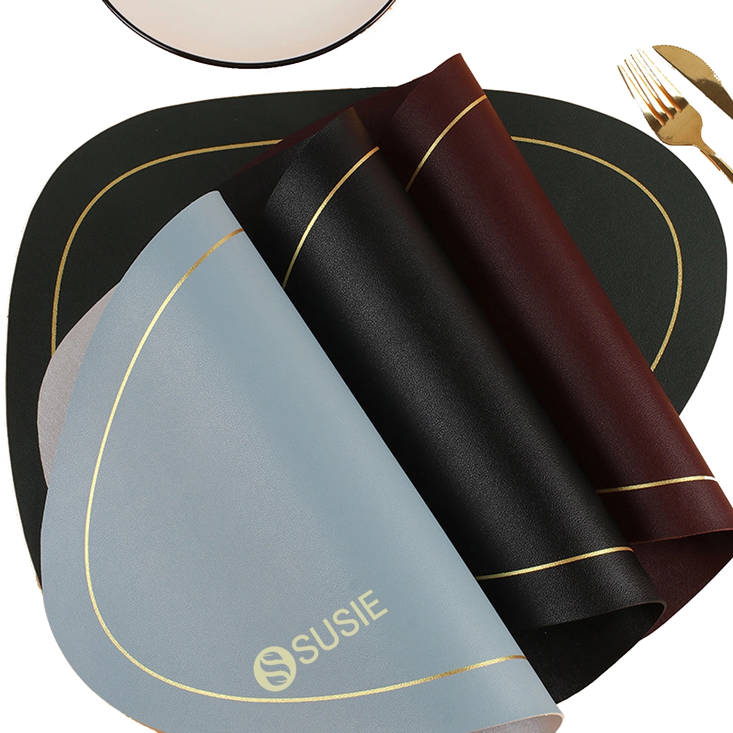Pu Leather Placemats 1
