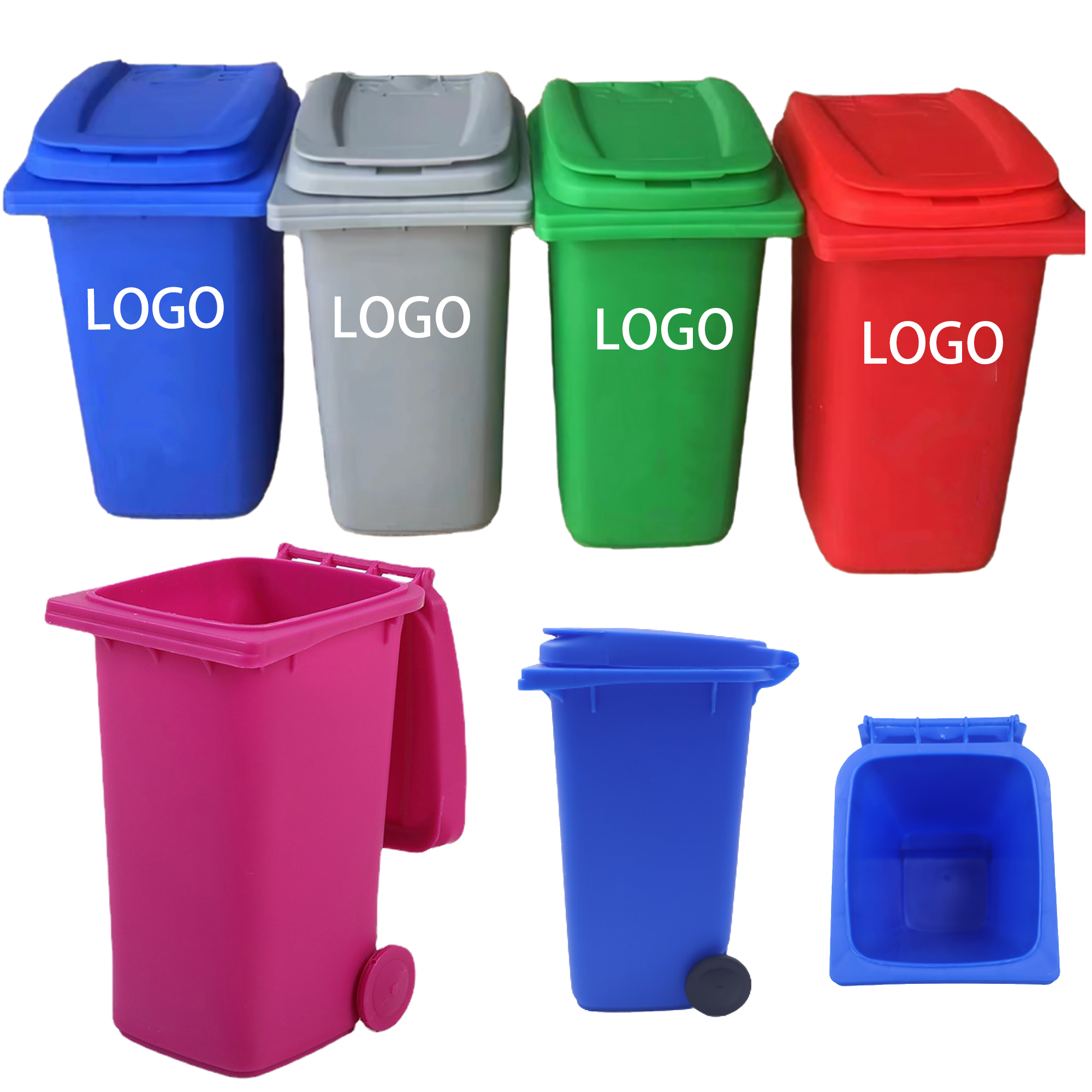 Mini Bin Style Pencil Cup 2