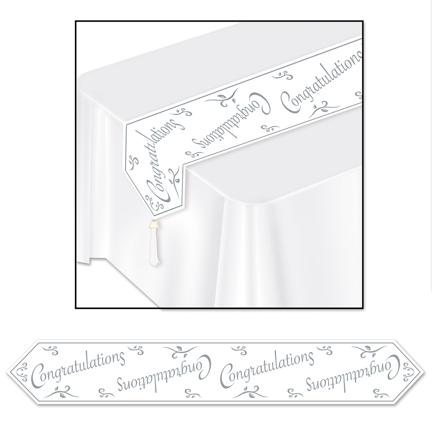 Printed Congratulations Table Runner