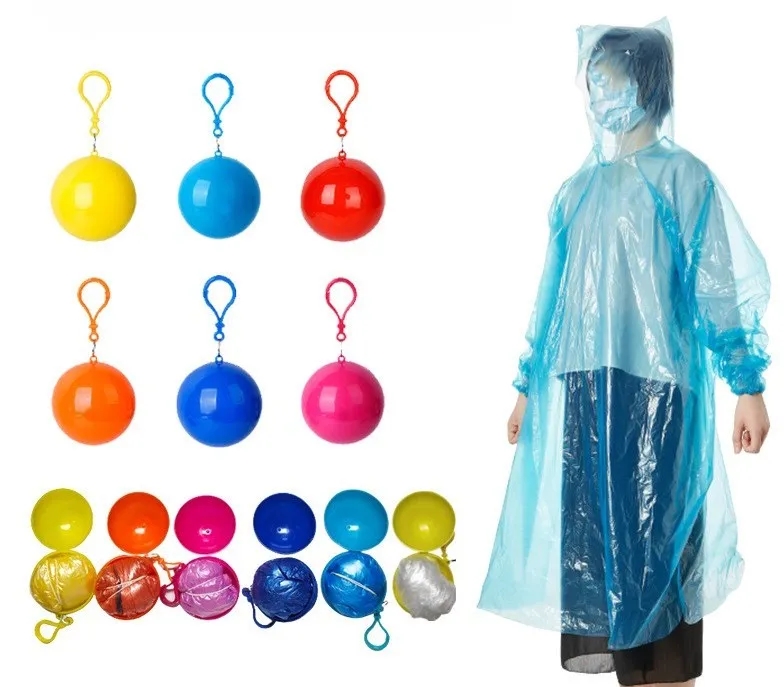 Disposable Emergency Rain Ponchos 6
