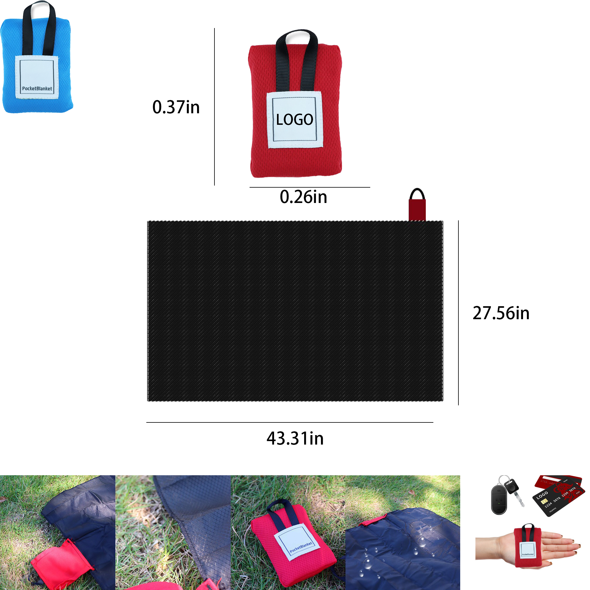 Ultra-Thin Waterproof Pocket Picnic Mat 1