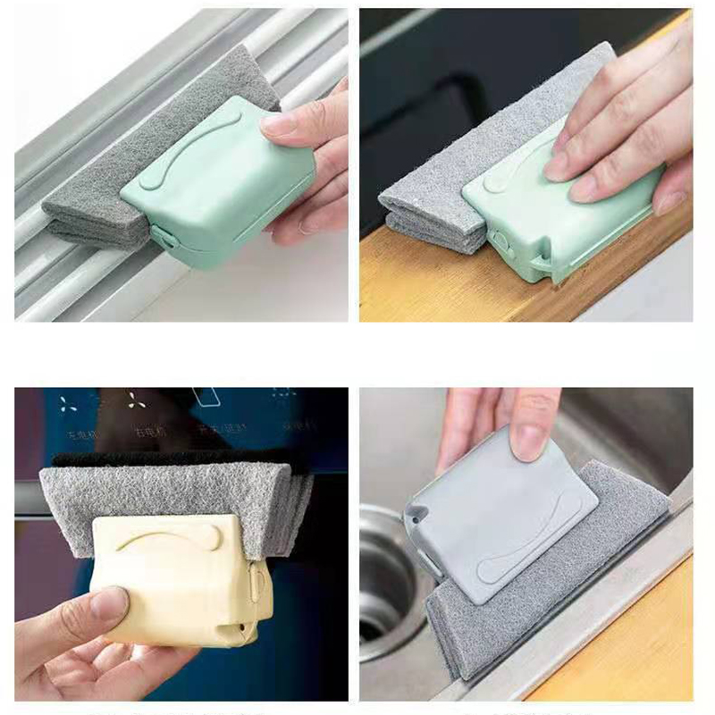 Creative Hand-held Window Groove Cleaning Brush 5