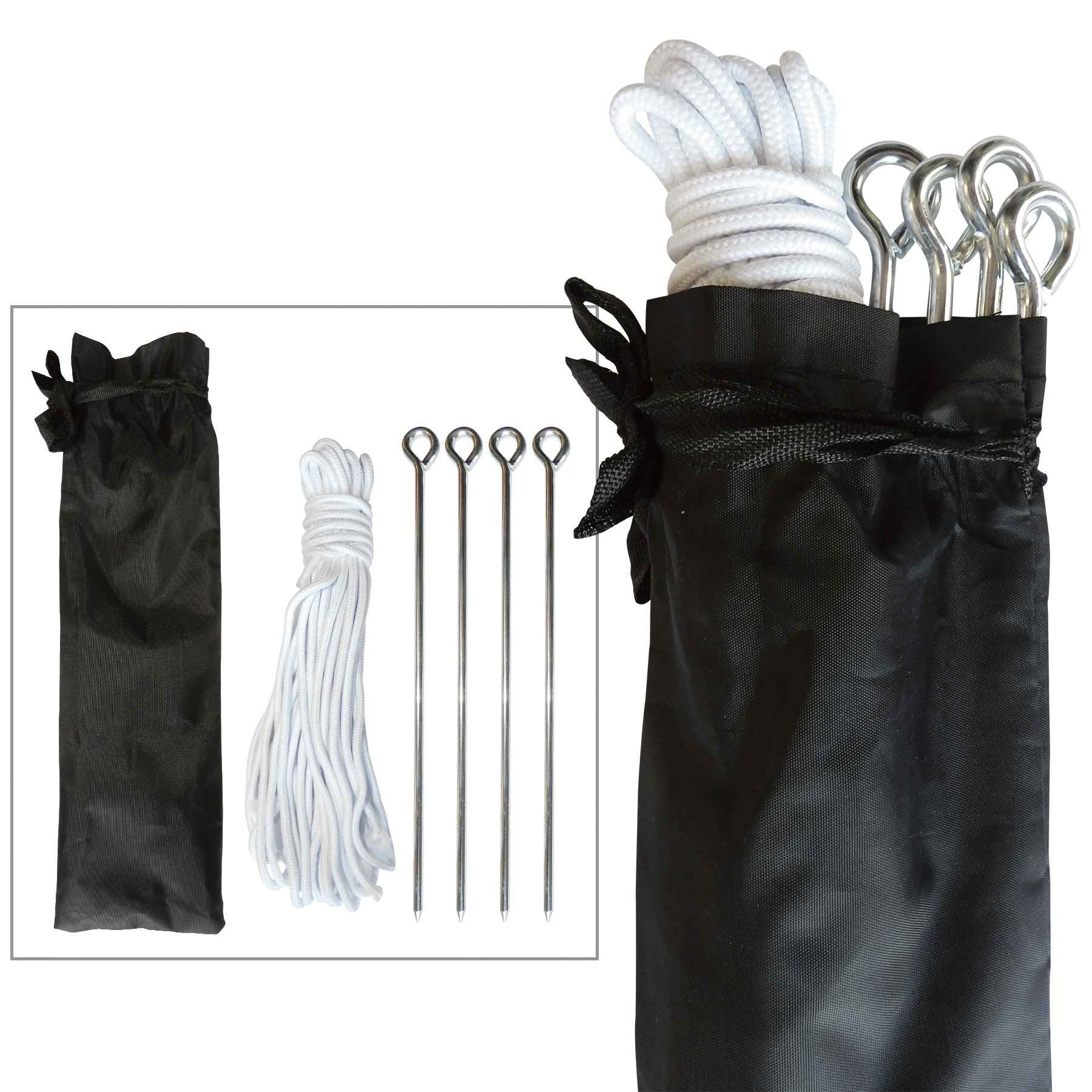 10' Heavy Duty Tent With Three Full Double Sided Walls 2