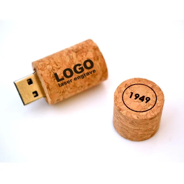 Cork Usb Flash Drive Memory Stick 2