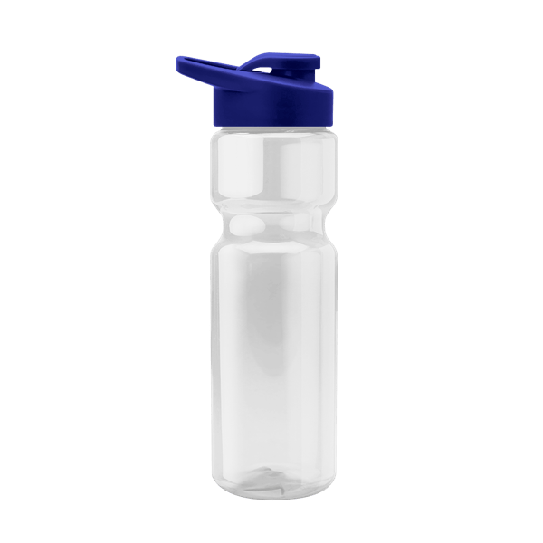 Blazer 28oz Transparent Bike Bottle w/Drink-thru Lid 795