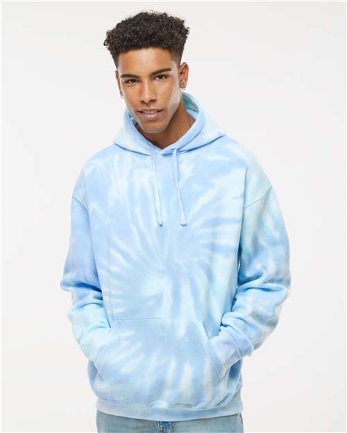 Unisex Tie-Dyed Hooded Sweatshirt - 8777 76