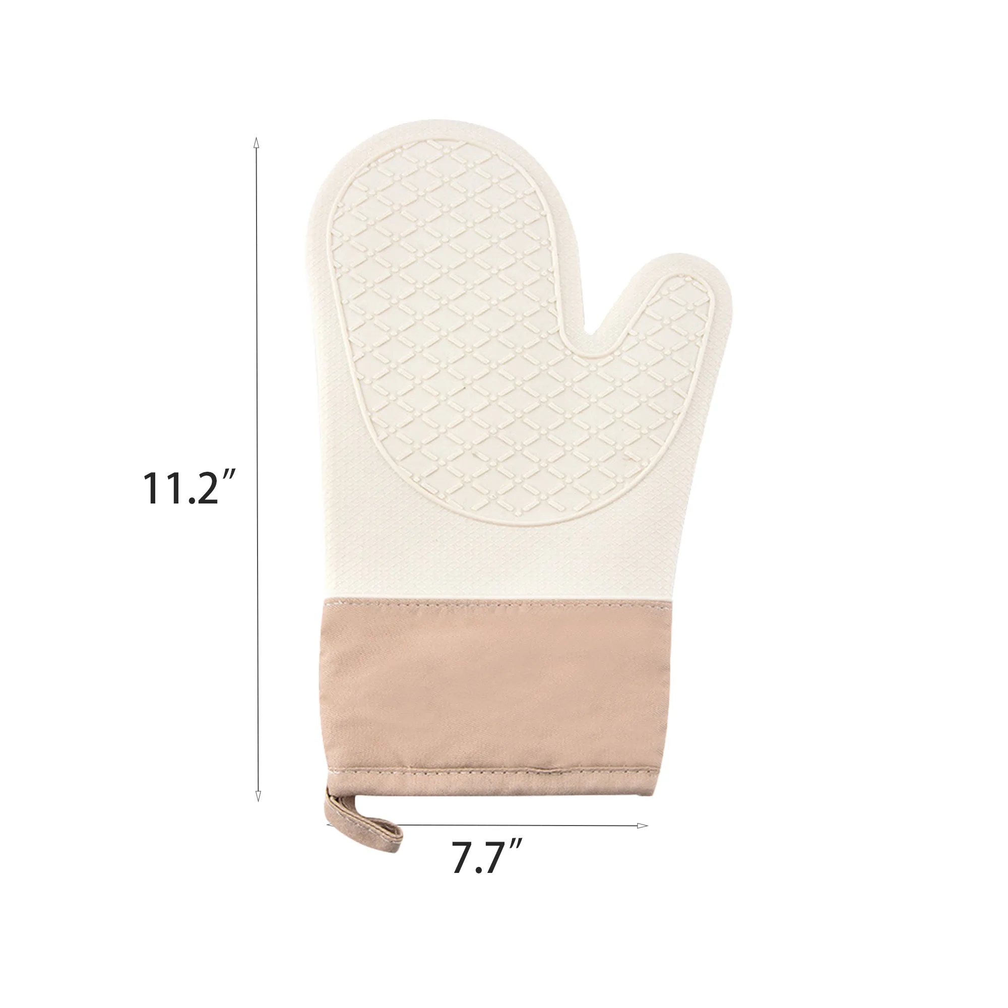 Dual-Color Silicone Oven Mitt 6