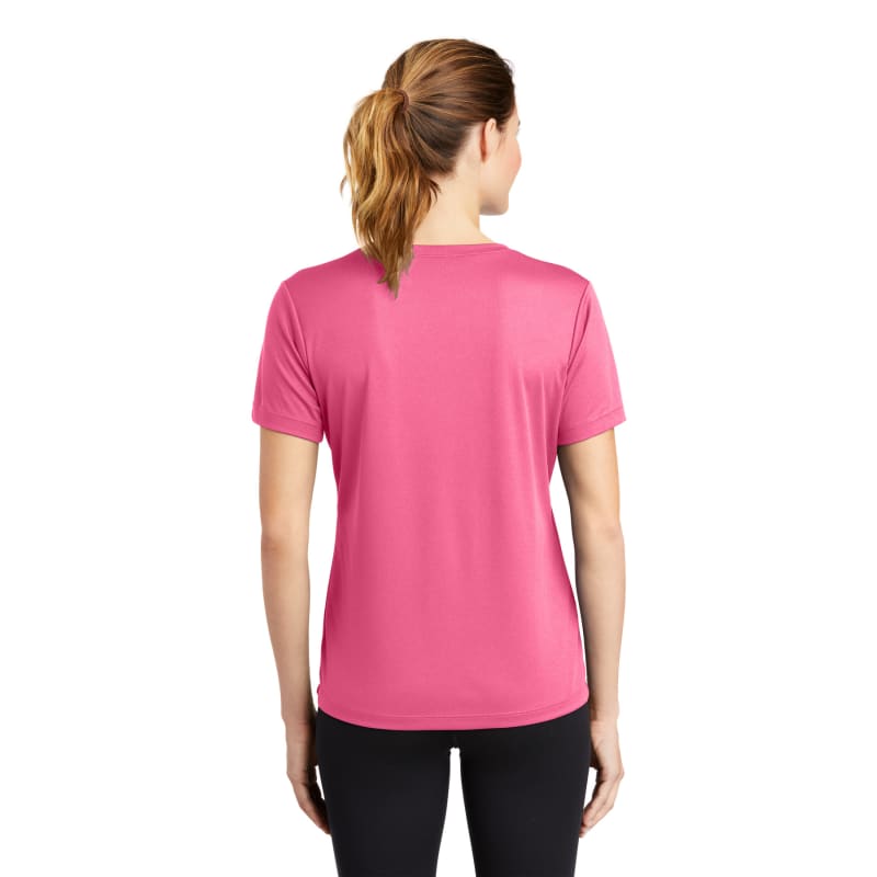 Sport-Tek Women's PosiCharge RacerMesh V-Neck Tee. 42