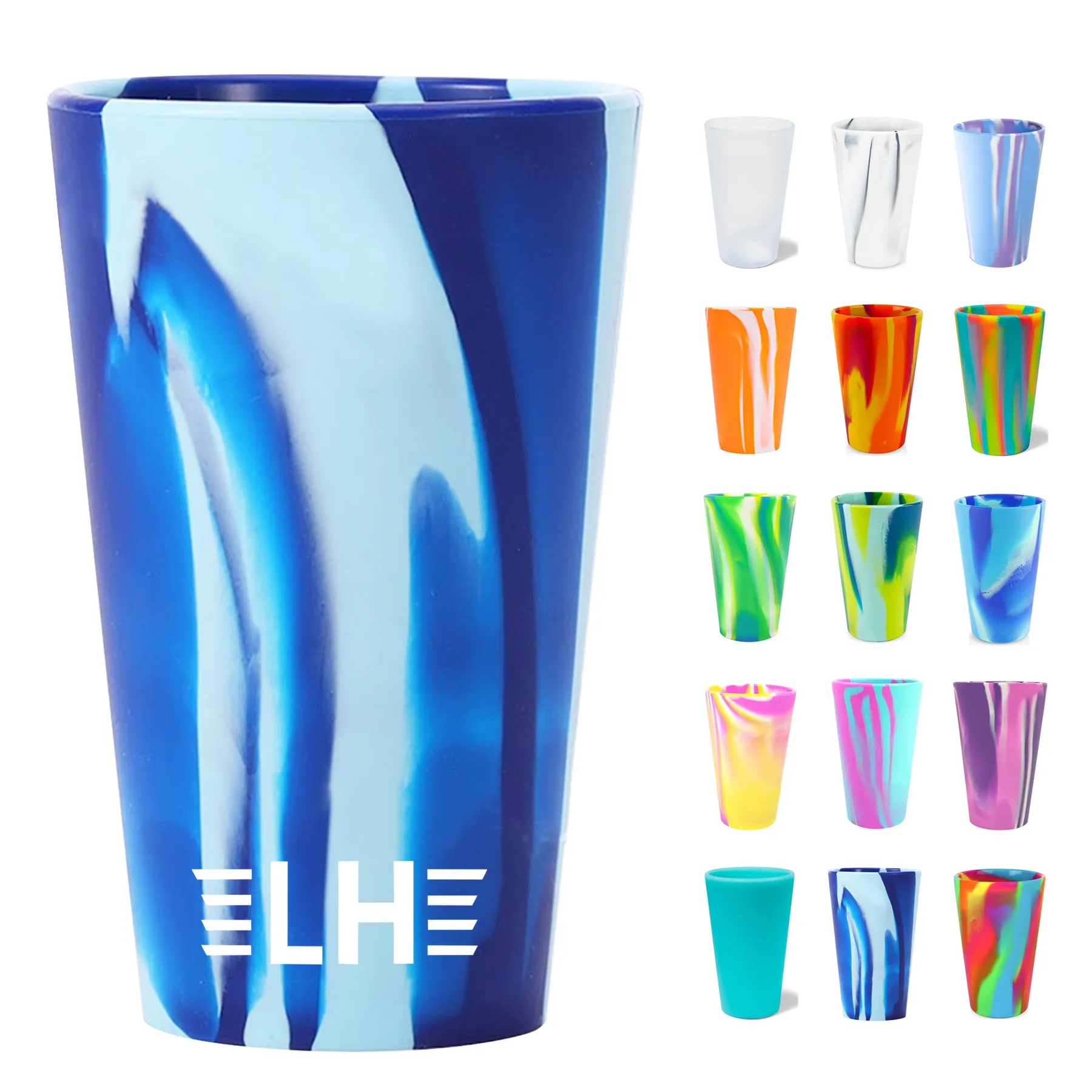 16 Oz. Silicone Pint Glass Cup 4