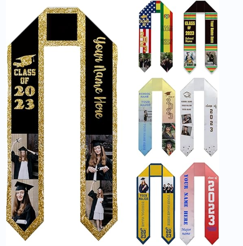 Graduation Stole/ Customized Congratulations Sash 2