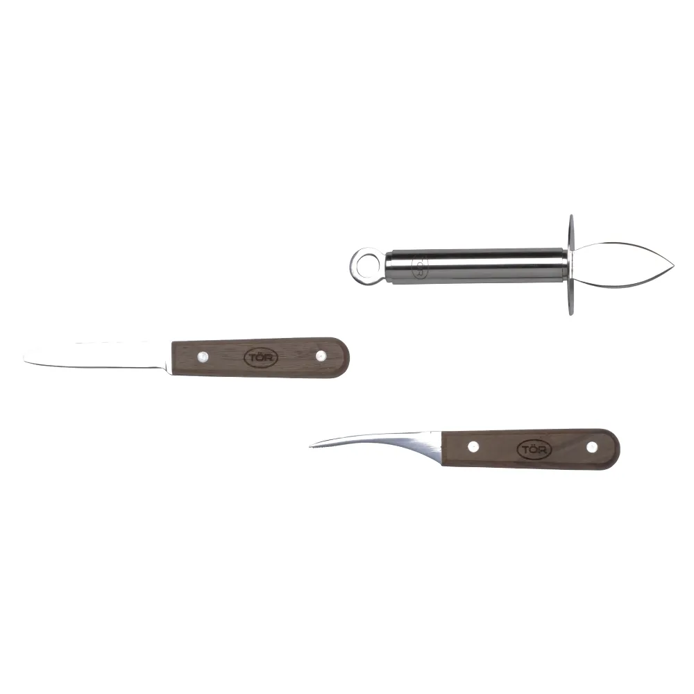 Shrimp Peeler and Deveiner Knife with Naturalwood Gift Box 4