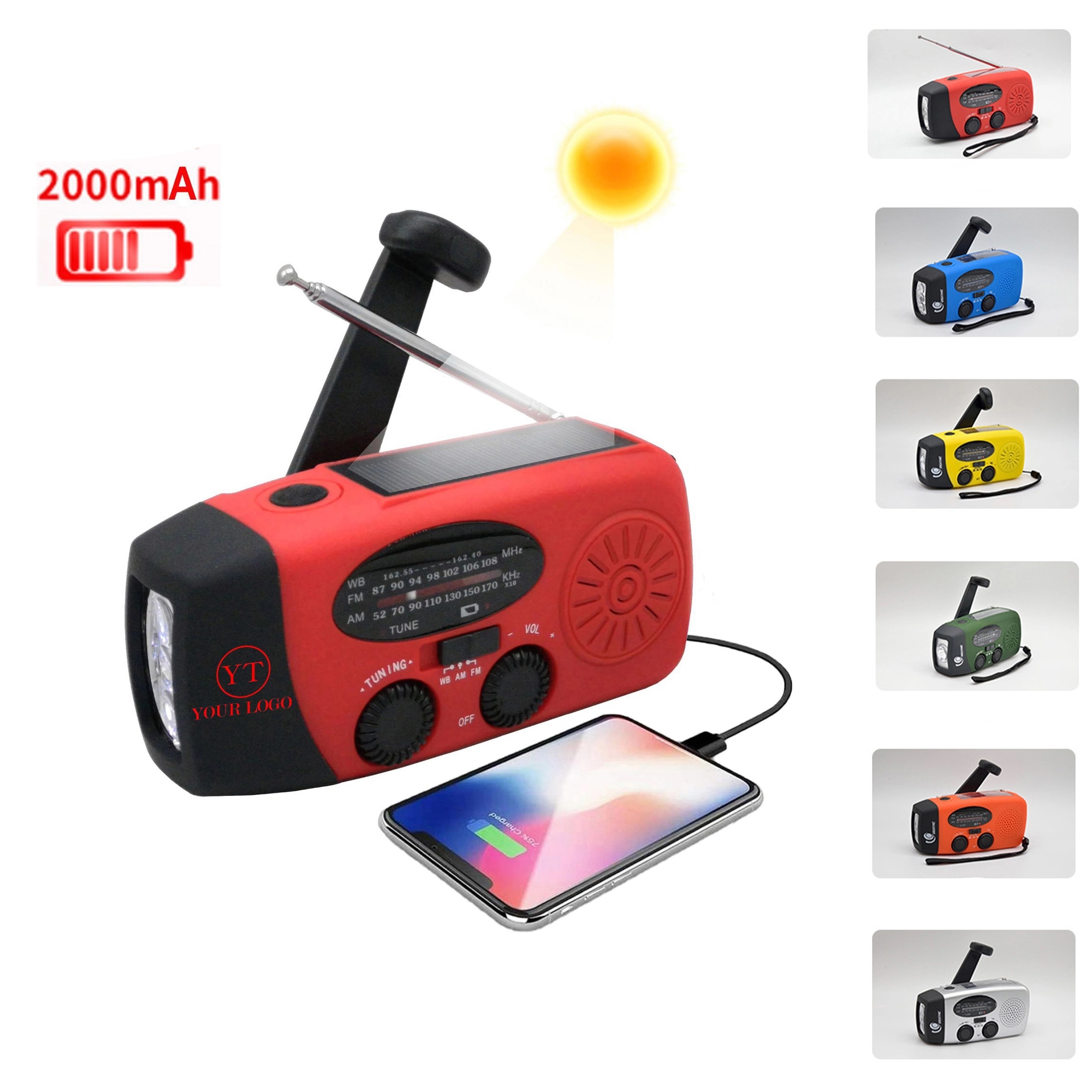 Multi-function Hand Crank Radio 4