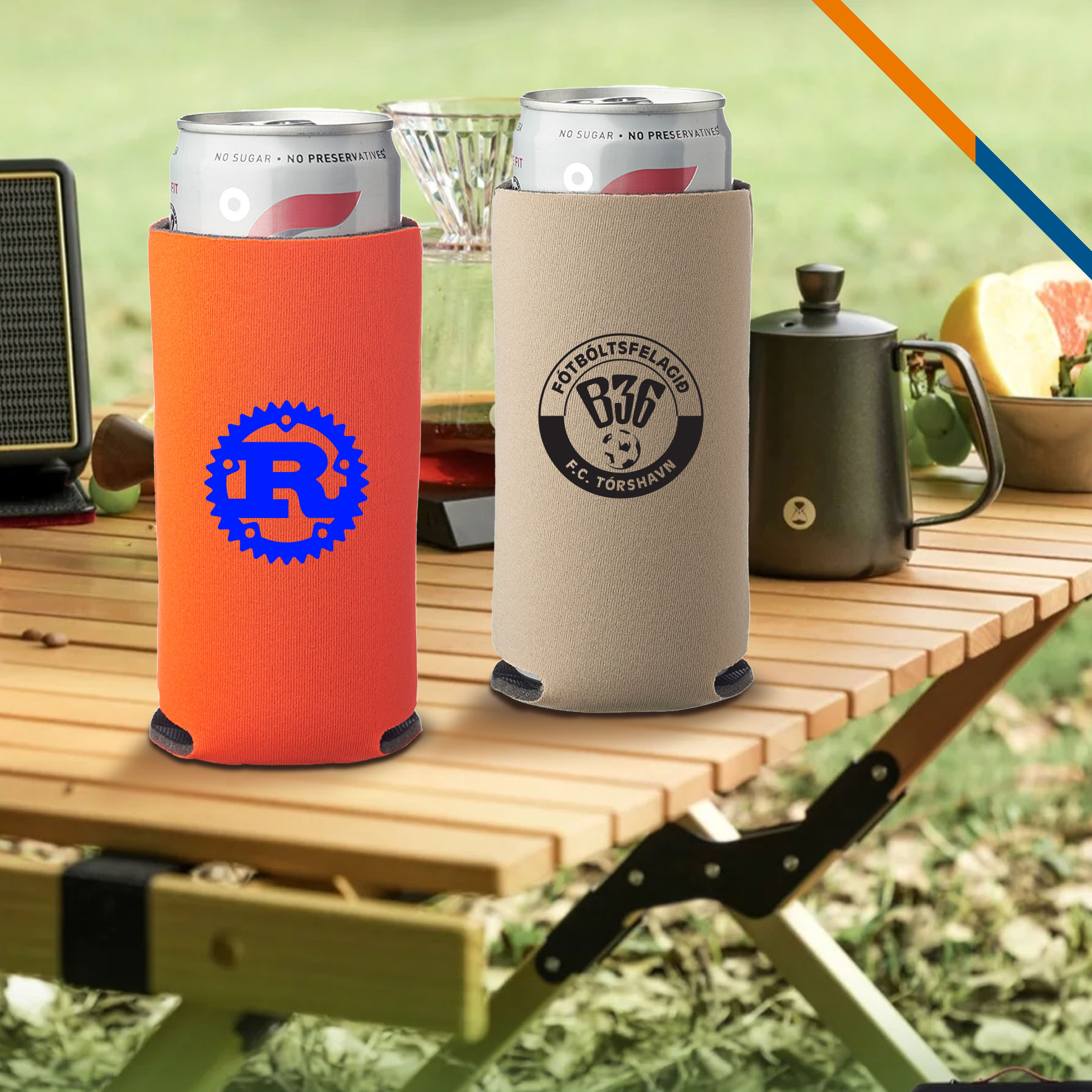Drecy Polyurethane Foam Collapsible Coolie, custom koozie with logo imprint 15