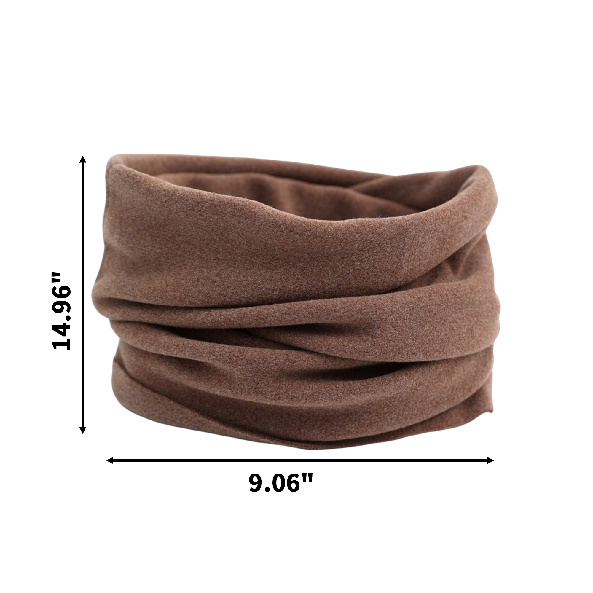 Fleece Winter Neck Scarf 15" x 9.1" x 2.8" 7