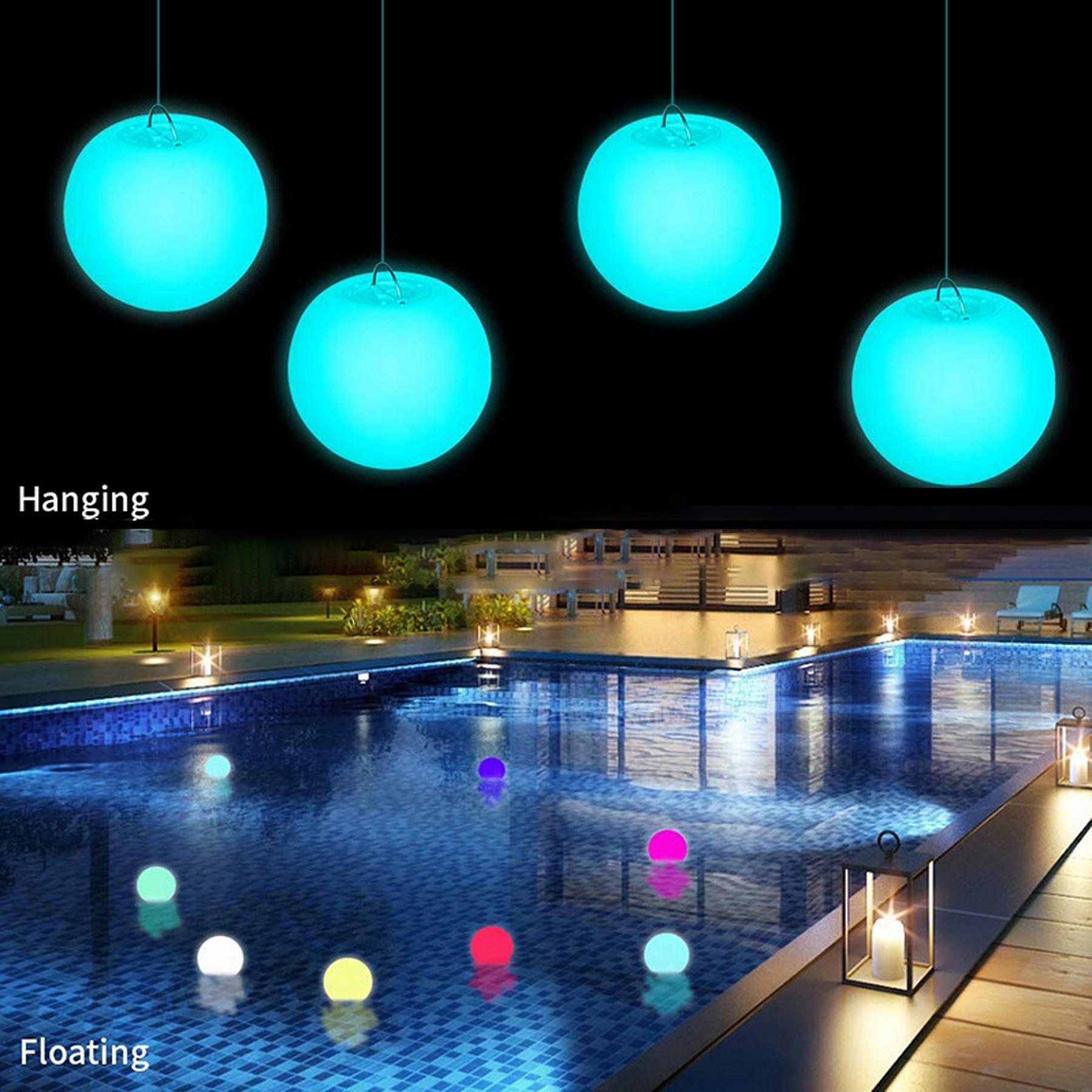 3" Floating Pool Lights 4