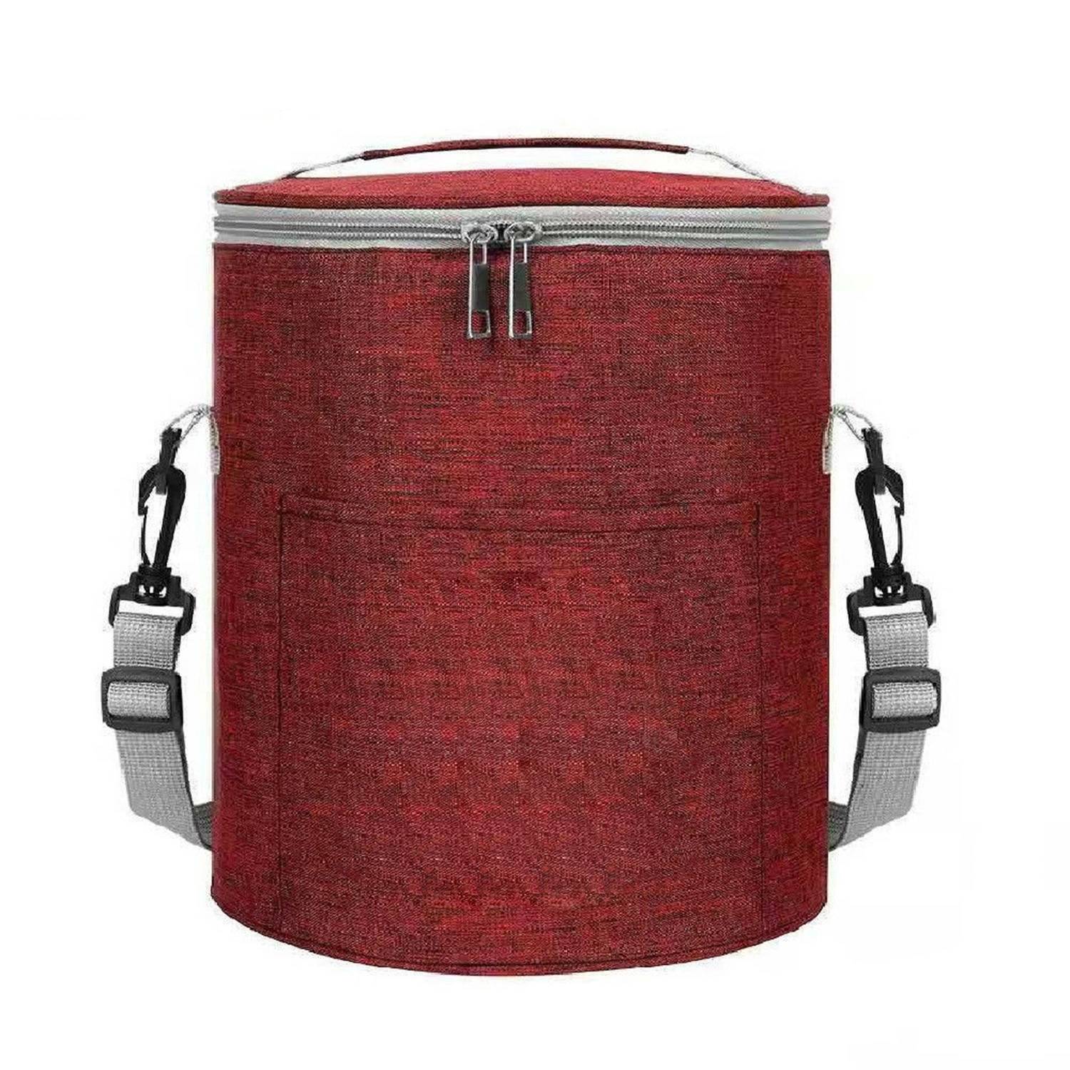 Round Thickened Insulated Lunch Bag 1