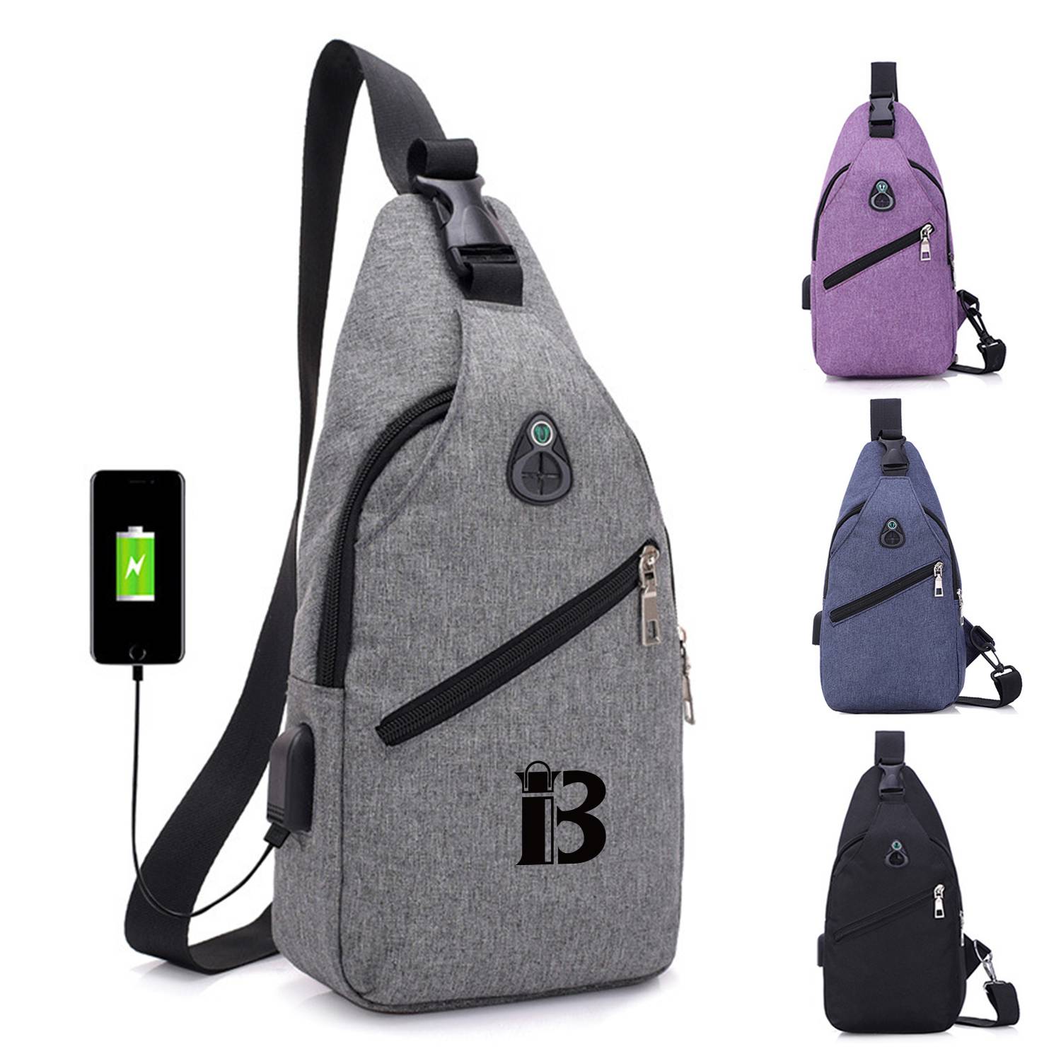 Oxford Travel Crossbody Sling Bag 2