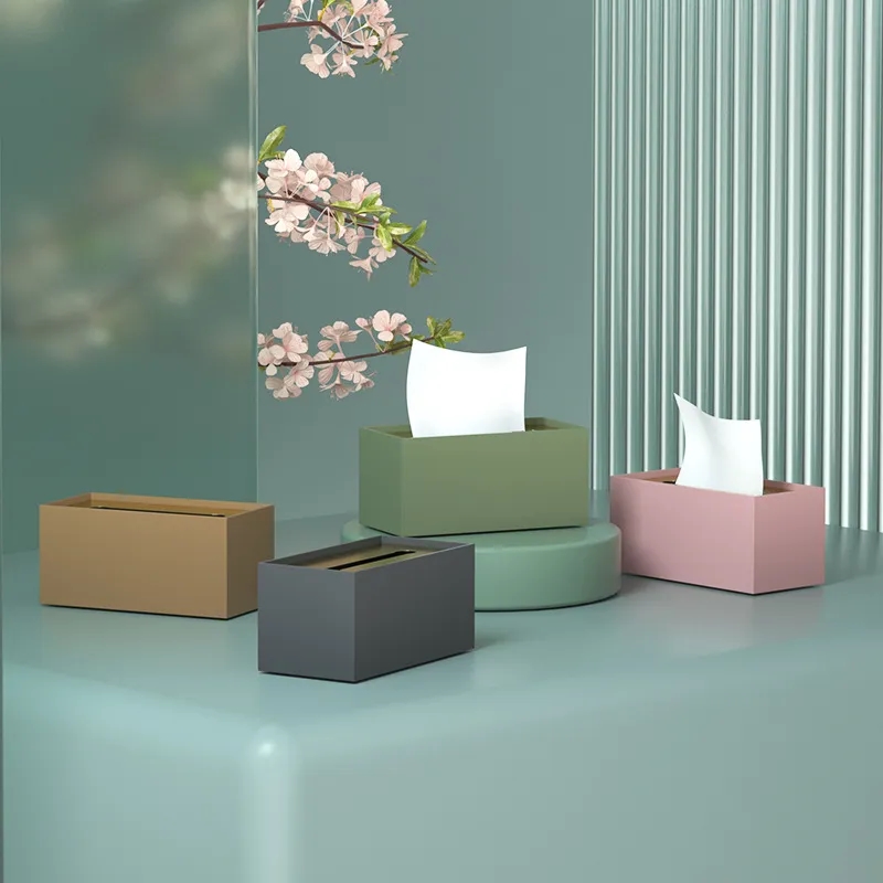 Metal Rectangular Tissue Box 4