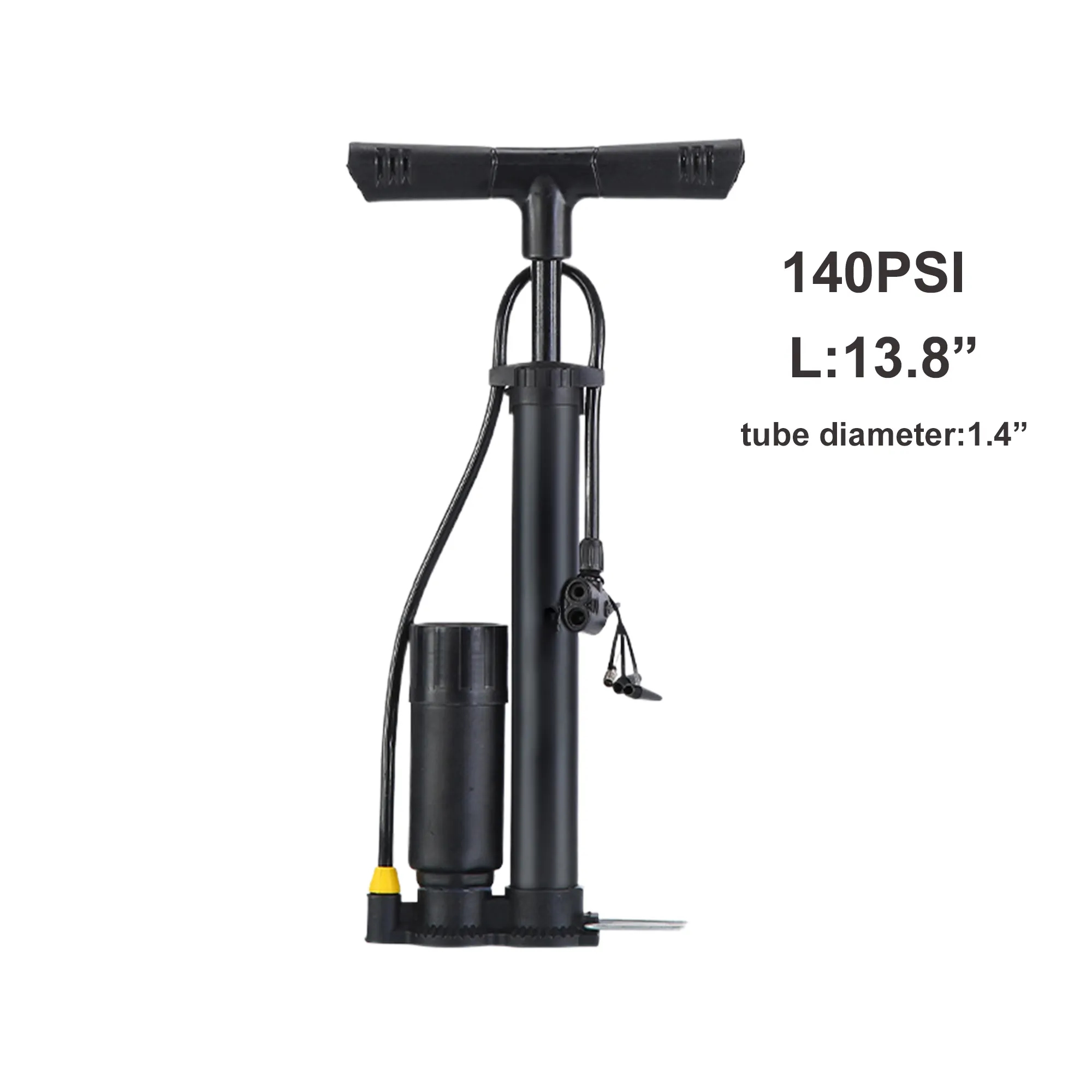 MOQ50 Multi Use Bike Ball Pump Home High Pressure 4