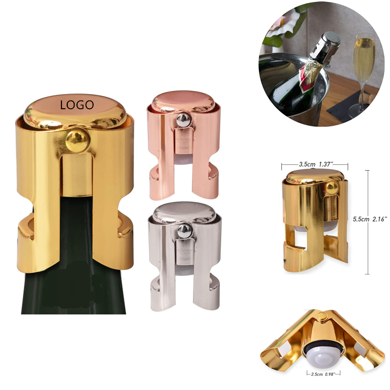 Stainless Steel Champagne stopper 4